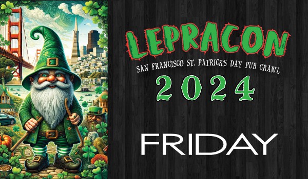 St Patrick's Day Pub Crawl San Francisco